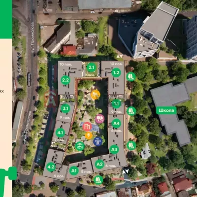 Купити квартиру - Львів, Промислова вул.50-52. Продаж нерухомості - Шевченківський, вторинний ринок і новобуд недорого, ціна до 130272$, оголошення №1941109 фото 3