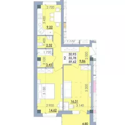 Купити квартиру - Полтава. Продаж нерухомості - Київський, вторинний ринок і новобуд недорого, ціна до 45500$, оголошення №1728840 фото 3